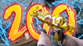 BLACK OPS 6 ZOMBIES ROUND 200 LIBERTY FALLS EASTER EGG SPEEDRUN [upl. by Altaf]