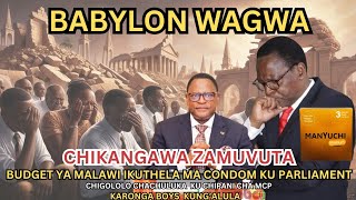 Budget Ya Malawi Ikuthela Ma Condom Ku Parliament  Chikangawa Zamuvuta [upl. by Elram862]