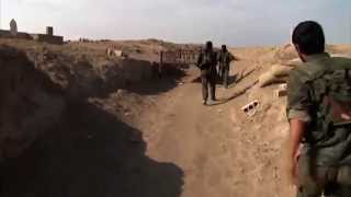 RAW Kurds battle ISIS [upl. by Senilec]