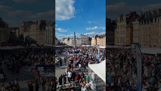 Braderie lille 2024 Lille lillemaville hellolille Nord hautdefrance shorts BraderieDeLille [upl. by Nahtonoj]