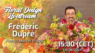 Flower Arranging Livestream 80 with Frédéric Dupré [upl. by Aprilette]