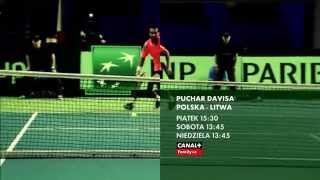 Puchar Davisa Polska  Litwa [upl. by Faso]