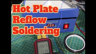 946C SMD Hot Plate for Rework PreHeating or Reflow Soldering [upl. by Aicirtan]