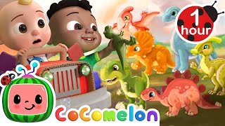 JJ and Codys Ultimate Dinosaur Adventure Song  CoComelon Nursery Rhymes amp Kids Songs [upl. by Biron]