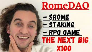 quotRomeDAO Financequot ROME  RPG DAO Staking better than Wonderland TIME and OlympusDAO OHM Crypto [upl. by Ynohtnaed955]