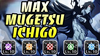 Transcendent God Rock Mugetsu Form Heart Ichigo Max Transcended Gameplay  Bleach Brave Souls [upl. by Tybie]