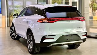 All New BYD TANG 2024  Luxury EV SUV  White Color Review Interior And Exterior [upl. by Mikes]