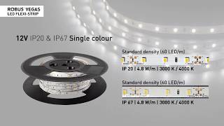 ROBUS  ROBUS VEGAS LED FlexiStrip Range [upl. by Safire]