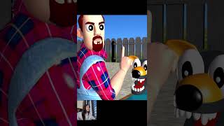 Scary Teacher 3D vs Squid Game Dont Push The Dog Bones 7 Times Challenge Granny Loser shorts [upl. by Ian]