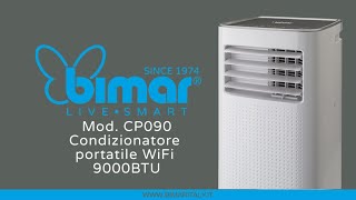 CONDIZIONATORE PORTATILE 9000BTU CON WIFI  MOD CP090 [upl. by Phip]