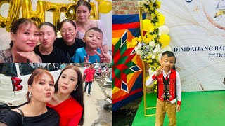 Golden jubilee celebration dimdaijang Baptist church imphal  sister birthday 🥳 [upl. by Nahgam7]