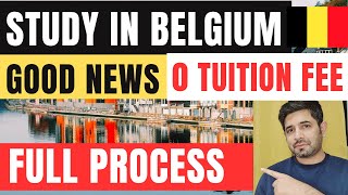 Belgium Study VISA Process  Total Cost of Study in Belgium  Belgium VISA for Pakistani Students [upl. by Clarita]