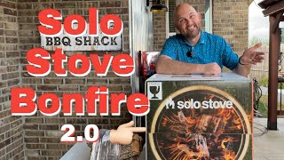 Solo Stove Bonfire 20  The NEW and IMPROVED Version [upl. by Gunter215]