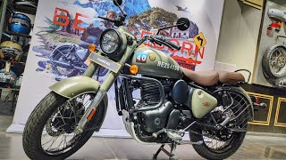 New Royal Enfield Classic 350 Signals Edition Marsh Grey  All Features Price amp Detailed Review [upl. by Iverson]