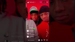 DTHANG on IG live dissing 1090 Justo B and shooting a music Video with TDot and BANDO🤦‍♂️ [upl. by Greenstein]