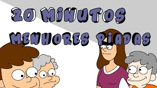 20 MINUTOS DAS MELHORES PIADAS EM ANIMAÇÃO [upl. by Appledorf]