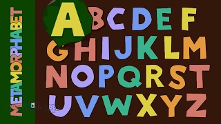 Learn ABcs the fun way with Metamorphabet  Best Alphabet learning app for kids [upl. by Enaitsirk]