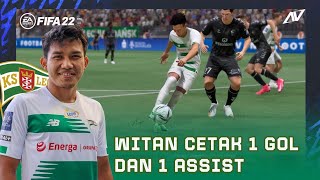 Witan Sulaeman Cetak 1 Gol dan Assist  Player Career FIFA 22 [upl. by Ezri202]