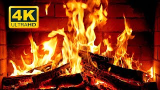 🔥 Cozy Fireplace 4K 12 HOURS Fireplace with Crackling Fire Sounds Crackling Fireplace 4K [upl. by Ebby736]