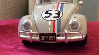 Hot Wheels Elite Herbie The Love Bug Disney 118 [upl. by Atikan941]