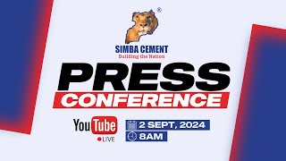 LIVE  Simba Cement Press conference [upl. by Tania418]