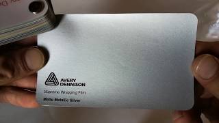 Avery Dennison’s silver Supreme Wrapping™  Matt metallic [upl. by Ide]