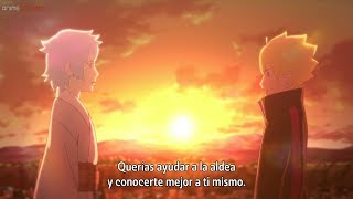 Mitsuki le pide discupas a Boruto  El reencuentro del equipo 7 HD Sub Español [upl. by Gabbi850]