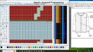 How to create Jacquard design as picture for HQpds [upl. by Naraa]