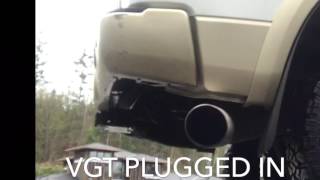 2012 67 cummins vgt unplugged vs plugged in [upl. by Michell]