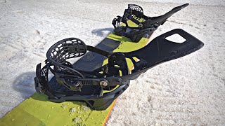 NIDECKER SUPERMATIC REVIEW new step in snowboard binding [upl. by Ettegdirb106]