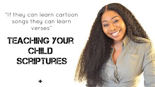 TIPS TO TEACHING YOUR CHILD SCRIPTURES  TOSIN ALABI [upl. by Nilra]