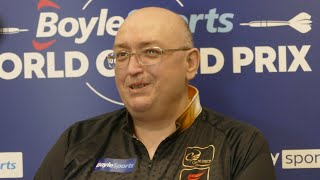 Andrew Gilding HONEST REACTION to Gary Anderson and UK Open win I NEVER THOUGH ID WIN A MAJOR [upl. by Llabmik]