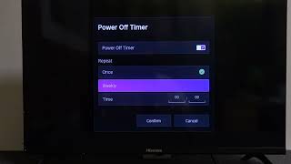 How To Manage Auto Power Off TImer On HISENSE Smart TV [upl. by Lanod559]