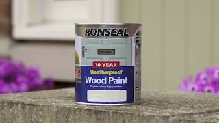 Ronseal Paint and Grain Advert [upl. by Ahsimat718]