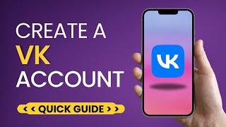 Create A VK Account 2024  VK App Account Registration [upl. by Lessig]