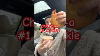 Chickfila is just where it’s at👏🏼 chickfila family asmr [upl. by Nica]