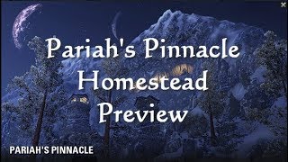 ESO Fashion  Pariahs Pinnacle Homestead Preview [upl. by Jonati863]