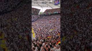 🇩🇪 Deutsche Nationalhymne EURO 2024 I Deutschland vs Ungarn I 2Gruppenspiel Stuttgart [upl. by Bridgid]