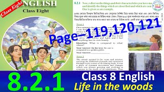 class 8 english chapter 821 page 119120121 2024  english class 8 119120121 page 821 [upl. by Imak]