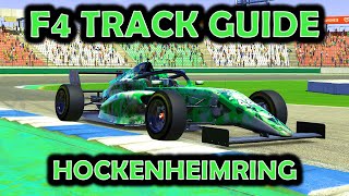 iRacing Track Guide Hockenheimring  Formula F4  W12 S2 2022 [upl. by Isolde943]