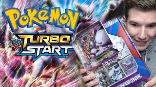 XXL MEWTUKARTE POKÉMON TURBOSTART Mega Mewtu Box Opening [upl. by Sucram]