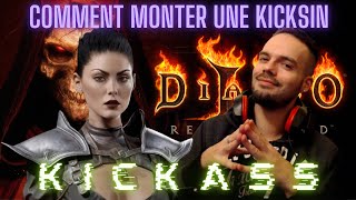 GUIDE Diablo 2 Resurrected comment monter un Assassin KICKSIN [upl. by Enitsirhc]