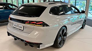 New Peugeot 508 PSE SW FACELIFT 2024 360 HP  Visual Review Exterior amp Interior [upl. by Paddie]