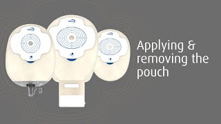 How To Applying and Removing an Aurum® Plus Stoma Pouch  Welland Medical [upl. by Schwenk]