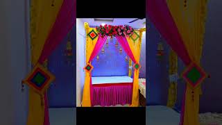 Ganpati decoration ideas for home  Ganpati decoration 2024  Ganpati decoration ideas for home 2024 [upl. by Eiramrebma]