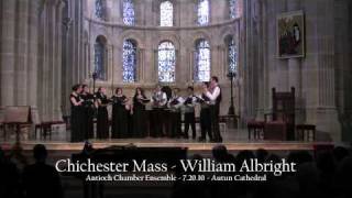 Antioch Chamber Ensemble  Chichester Mass  William Albright [upl. by Forkey]