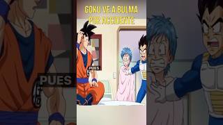 Goku ve a Bulma por accidente goku dbz dbd dbs dragonball fypシ゚viral anime dragonballz [upl. by Rhiana357]