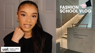 My First LCF Vlog Fashion School Castings amp City Life 🎀  FREYA GODDARD [upl. by Monah]