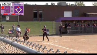 05172018May 17th 2018 LFCHS Flyers Softball vs The Milaca Wolves [upl. by Gavan]