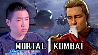 MORTAL KOMBAT 1  HOMELANDER FIRST LOOK REVEAL TRAILER REACTION [upl. by Domenic]